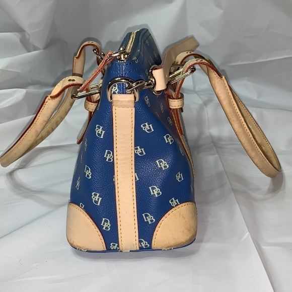 DOONEY and Bourke Signature Blue Satchel - Picture 9 of 16